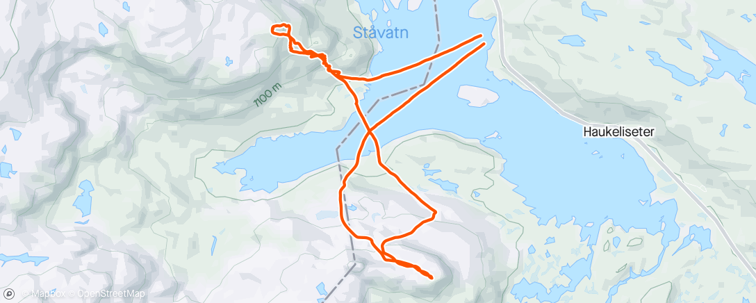 Map of the activity, Sveig, og kista.