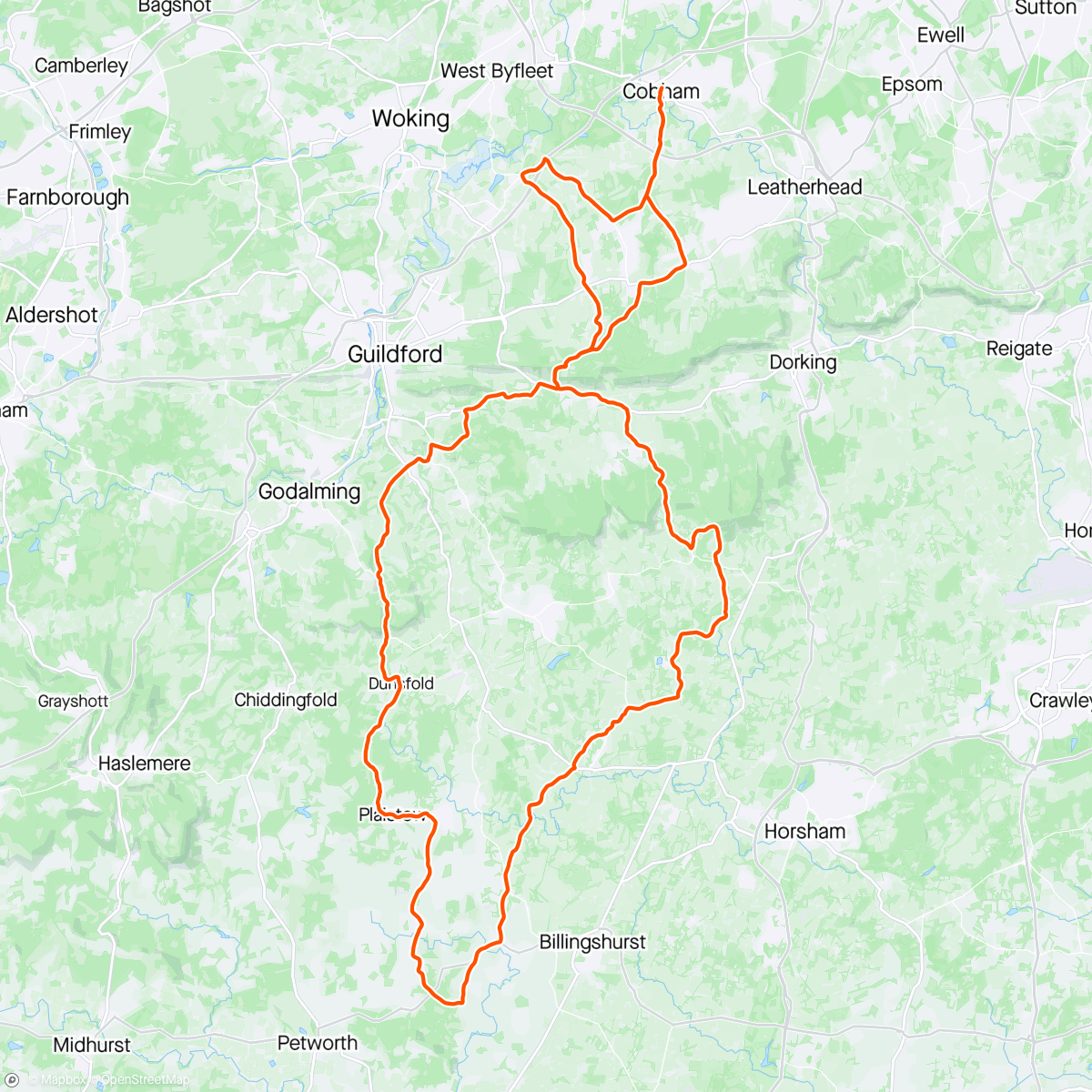 Map of the activity, Spring Onion 🧅 - Not very fast but solid, some great new routes