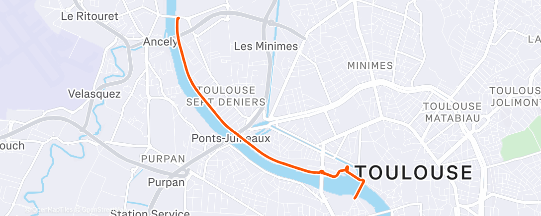 Map of the activity, Avec les mecs 🧡🧡🧡