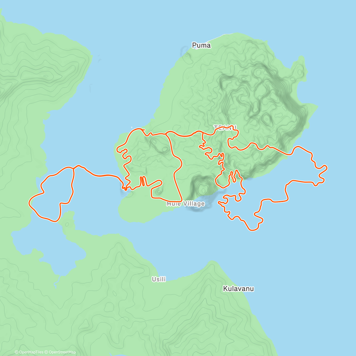 Map of the activity, Zwift - Race: HISP WINTER TOUR 2025 STAGE 2 (D)