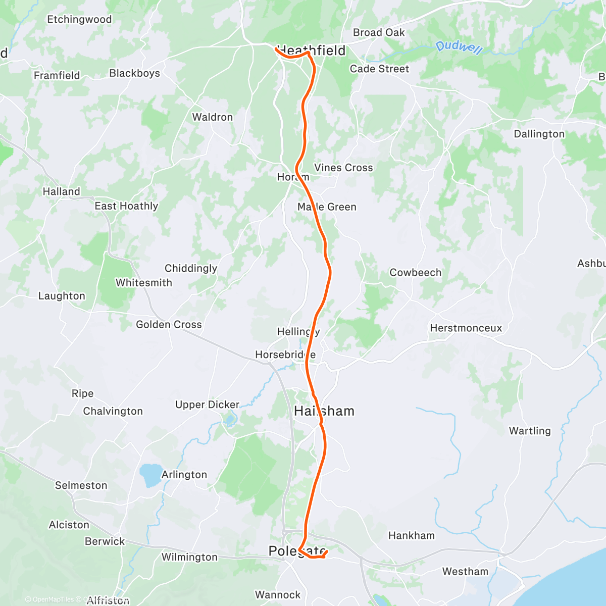 Map of the activity, Sunday with my girls  🥰