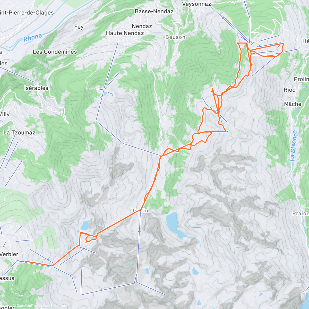 Map of the activity, Pretty nice way to spend New Year’s Eve !! ⭐️✨