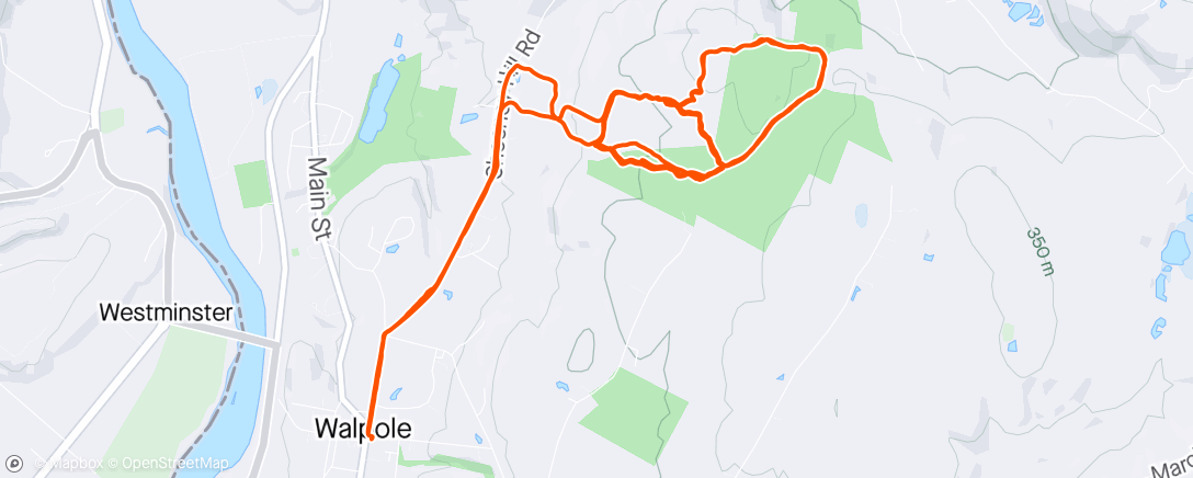 Map of the activity, I Only Ride Park