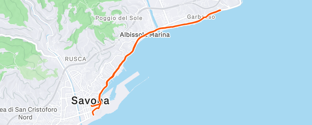 Карта физической активности (E ditemi che d'estate avete questa visibilità...👂🏻)