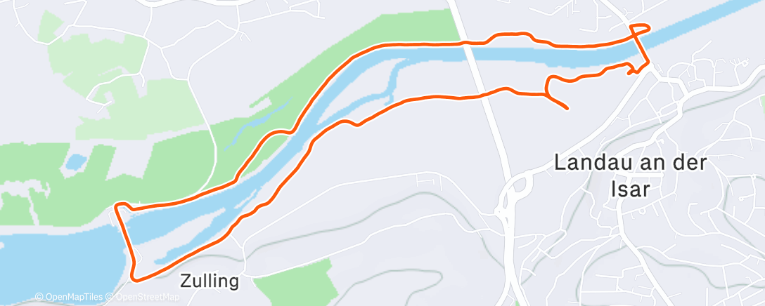 Map of the activity, Einfach nur laufen 🏃‍♀️