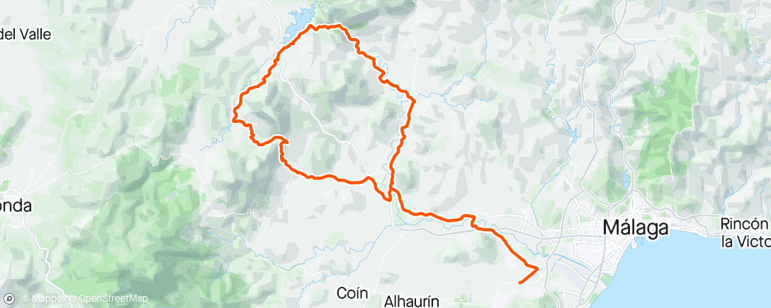 Карта физической активности (Vuelta Andalucia - Day 4)