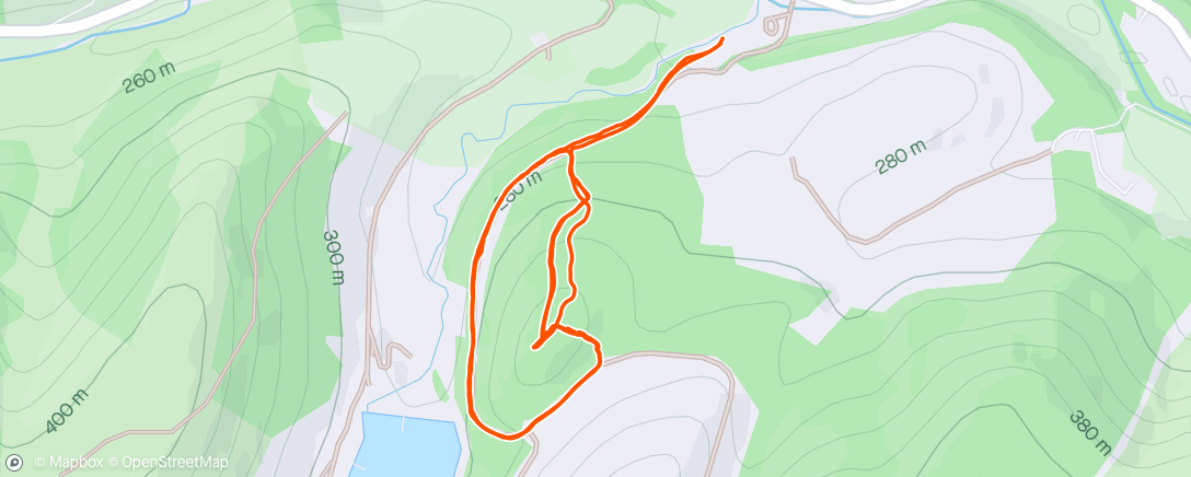 Map of the activity, Pit stop