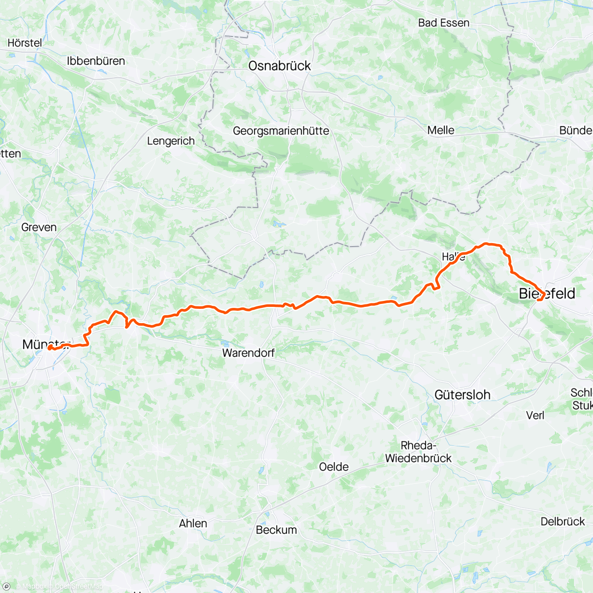 Map of the activity, Mayday Cycling Bats🦇 Community Ride