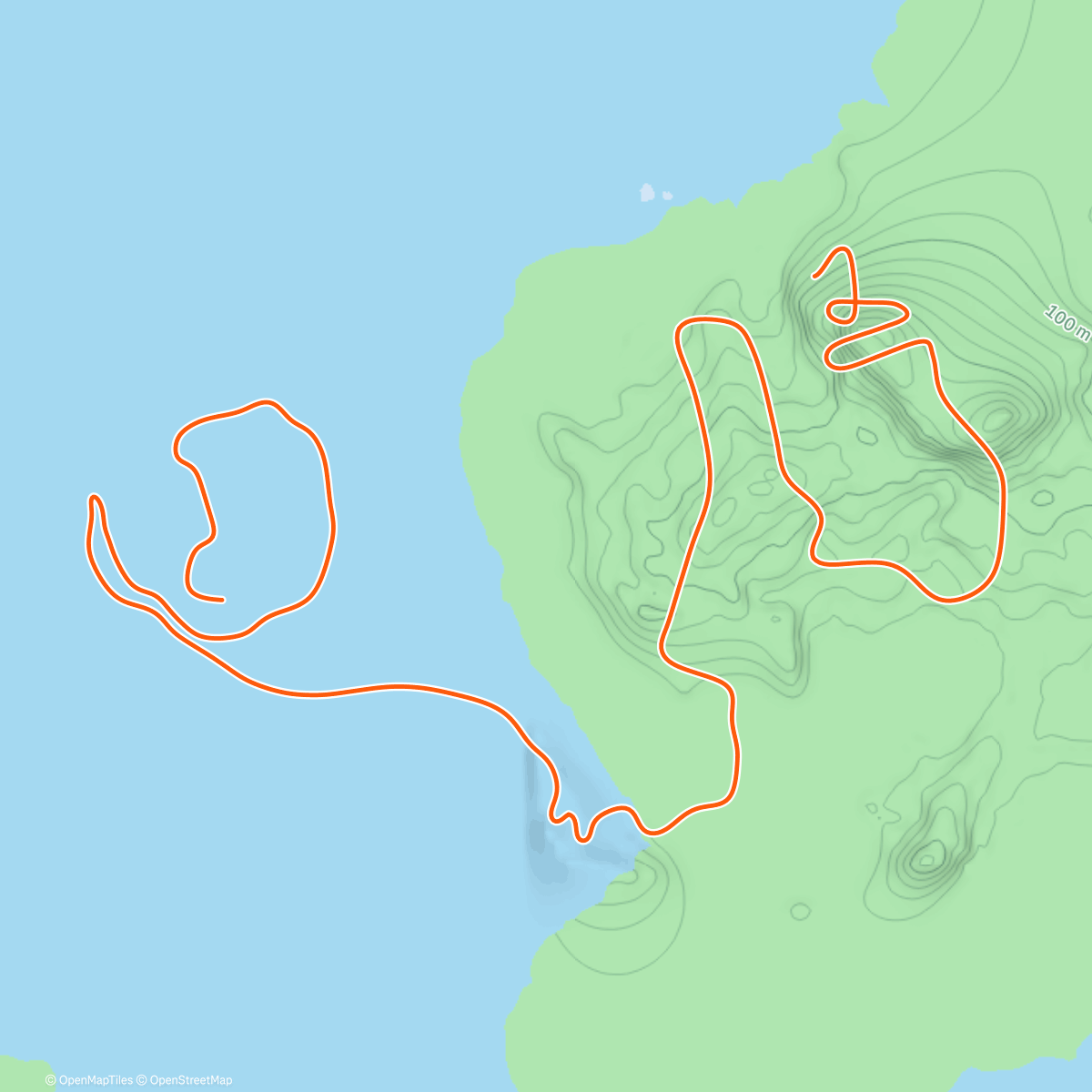 Map of the activity, Día 2