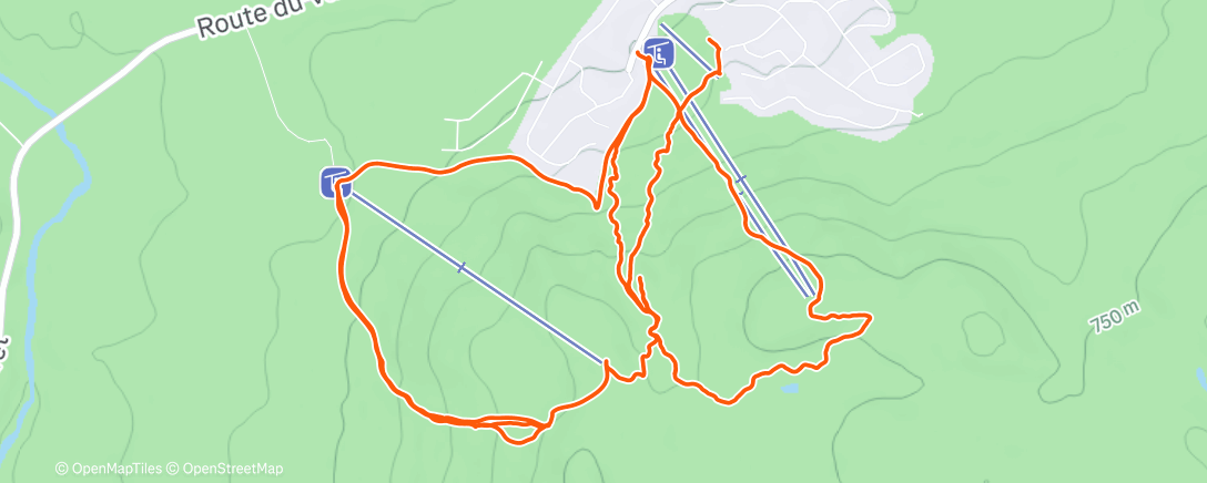 Mapa da atividade, Vali on the beach 🌴