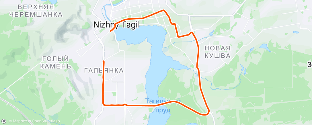 Map of the activity, #4 +2km