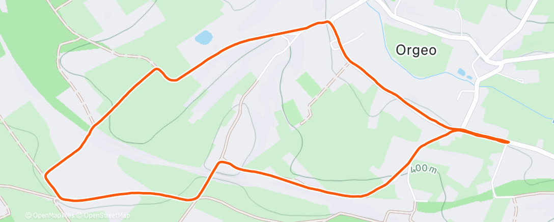 Carte de l'activité Premier run pour bien commencer la session