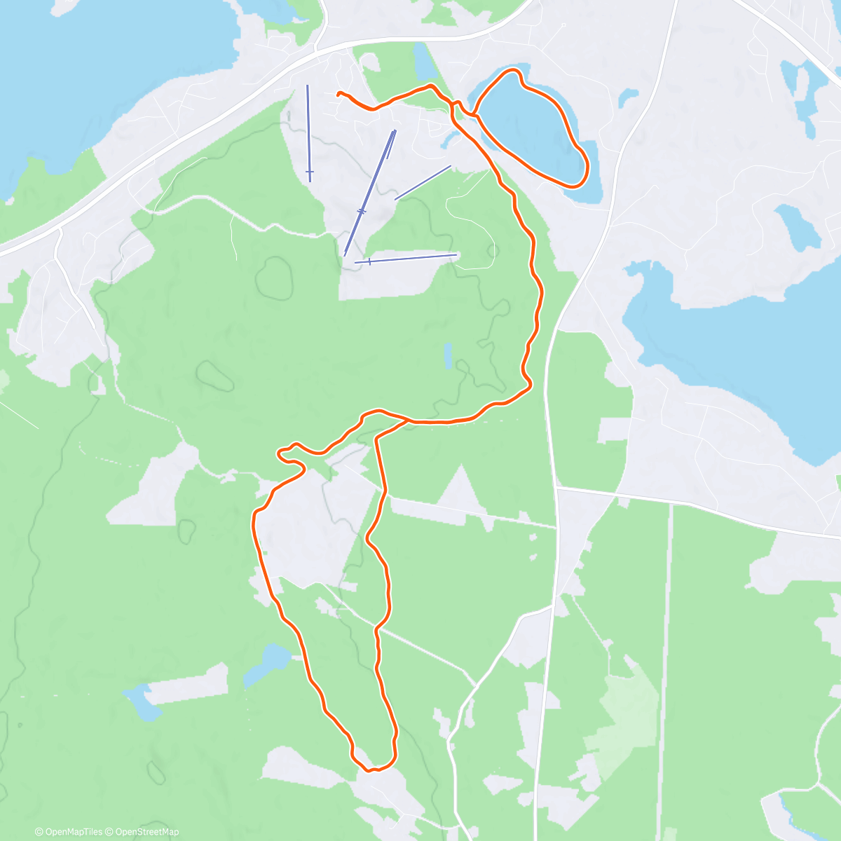 Peta aktivitas, Cold Morning Classic Ski