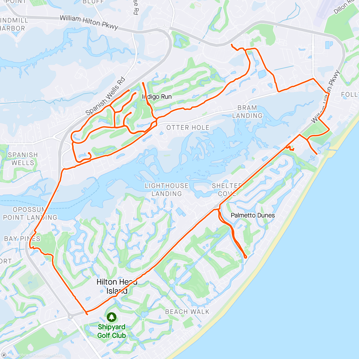 Map of the activity, Sunny Ride 😎