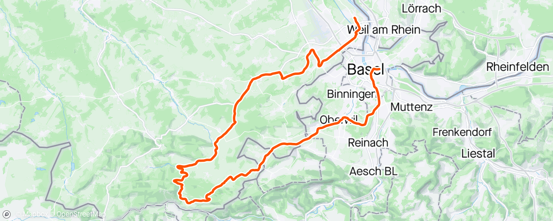 Map of the activity, Retour Roche