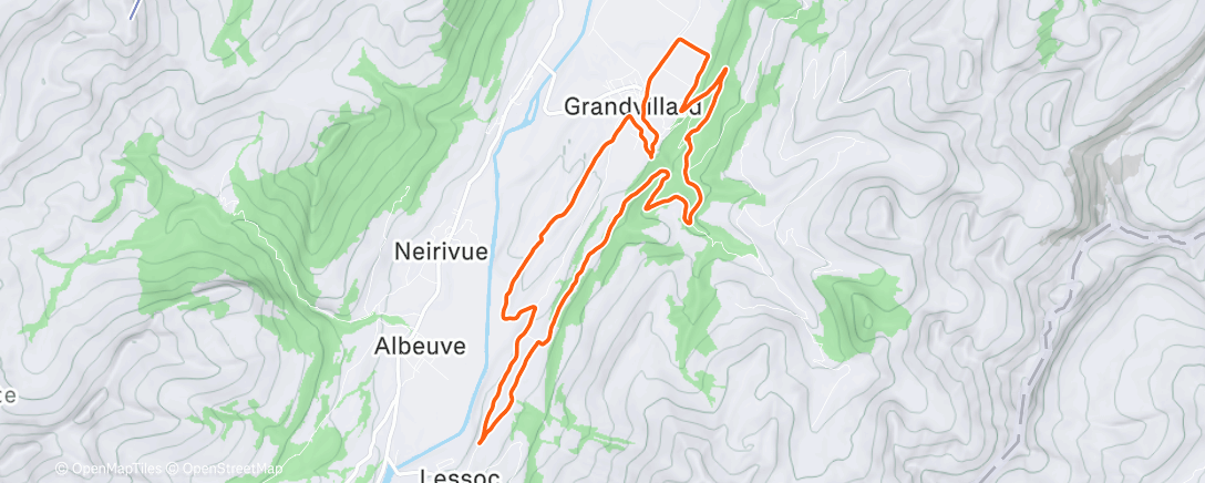 Map of the activity, Ça revient sympa ct’histoire