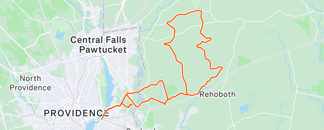Map of the activity, Kit testing: new gloves and shoe covers from Ornot are pretty great. Kind of the wind to take another 5-10° off the temps so I could really test them out 🫣