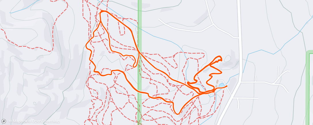 Map of the activity, Gallatin Valley Trail Series