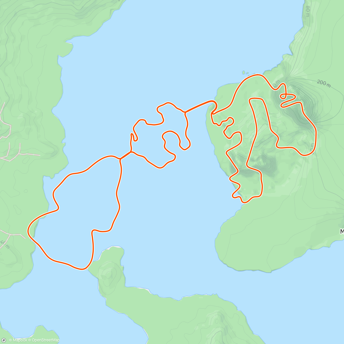 Map of the activity, Zwift - Pacing #2 in Watopia