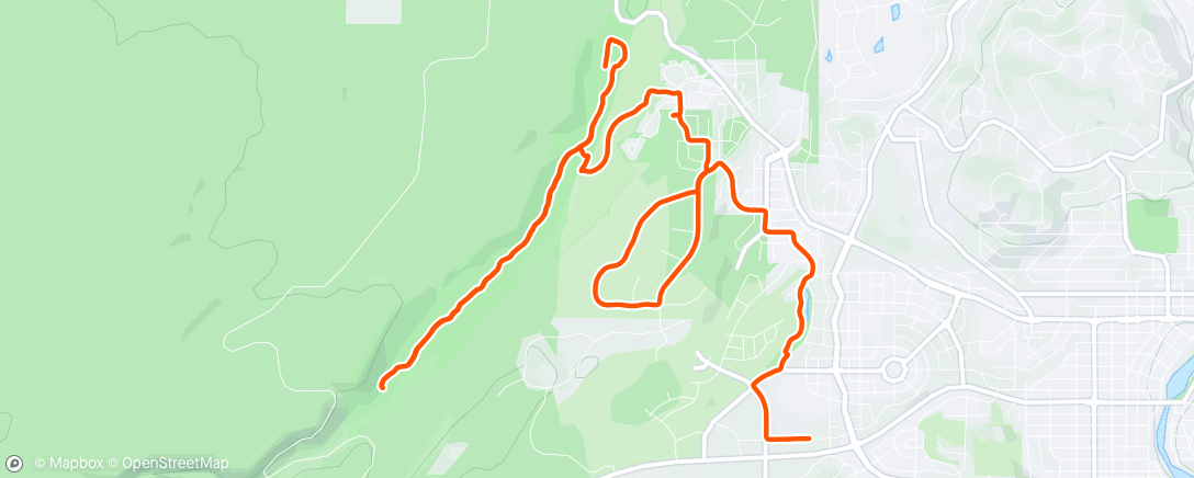 Carte de l'activité Morning Run