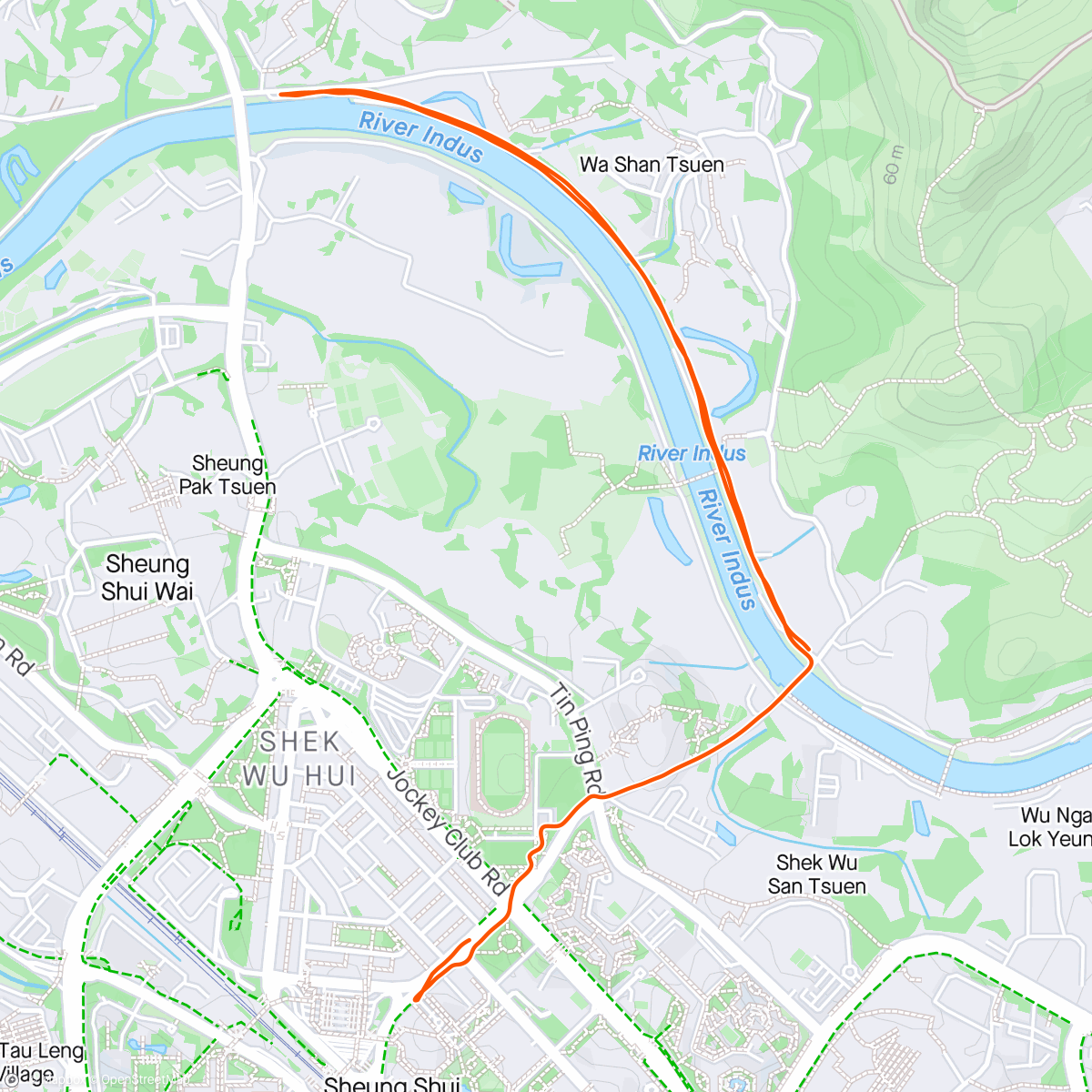Map of the activity, Morning Ride SP 🌧️🐐 落雨牧羊人收羊