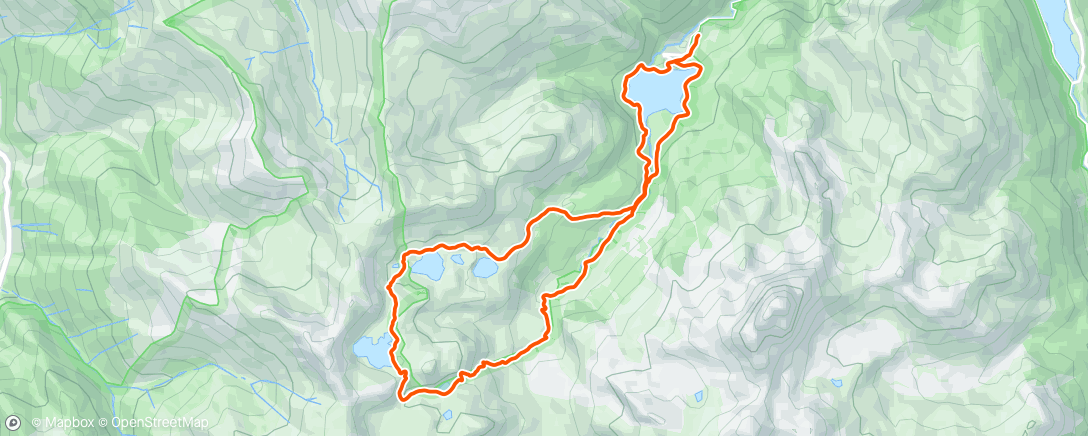 Mapa de la actividad, Le tour des lacs d’Ayous