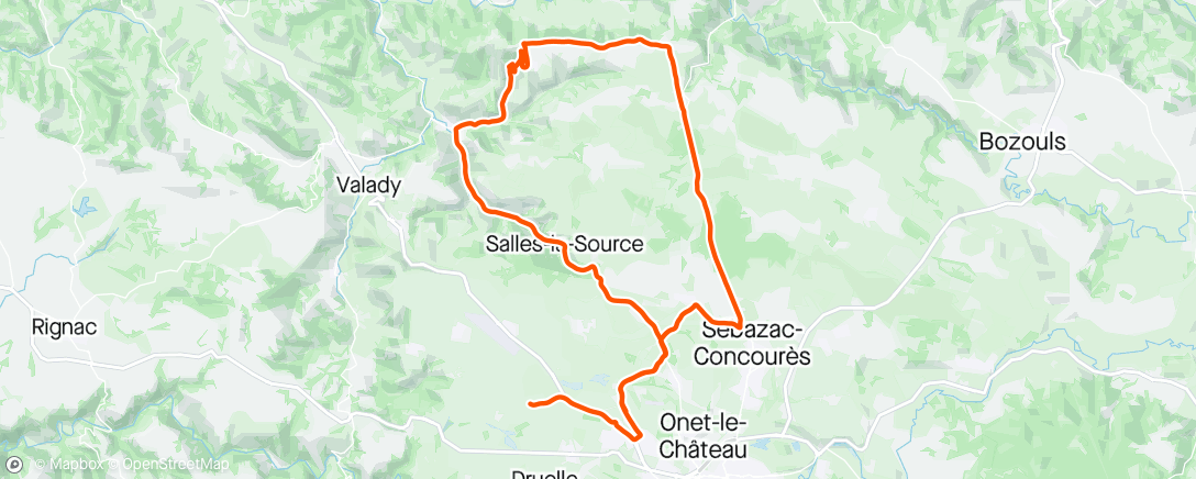 Map of the activity, Fin de journee