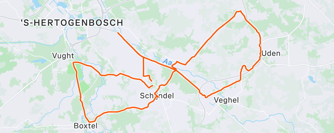 Map of the activity, Ochtendrit