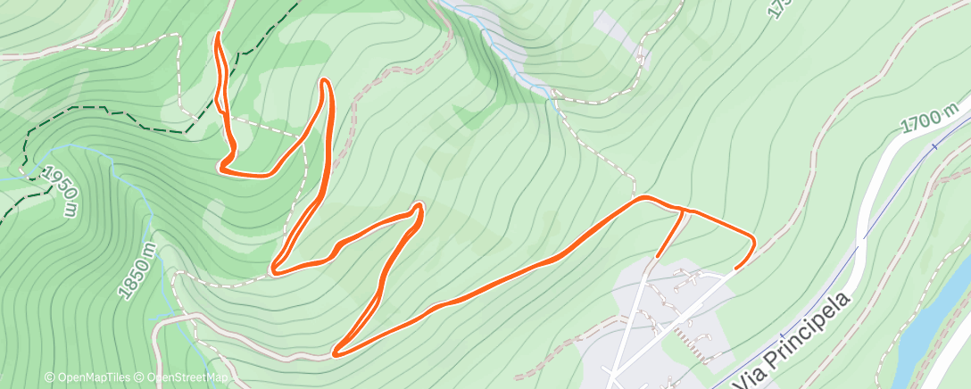 Mappa dell'attività Ski Nordisch am Nachmittag
