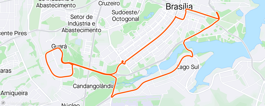 Map of the activity, 🦉 Corujão - R 38