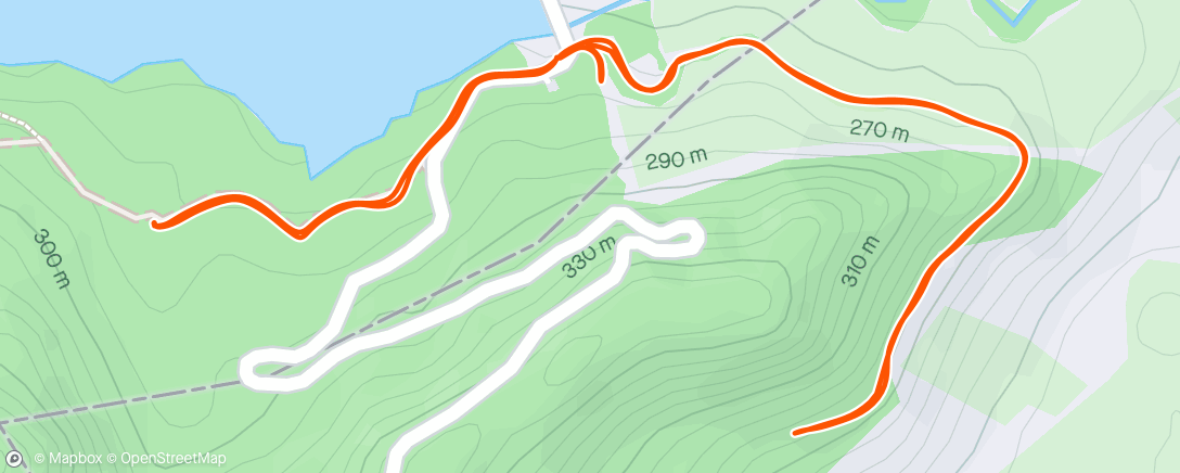 Mapa da atividade, Marche dans l'après-midi