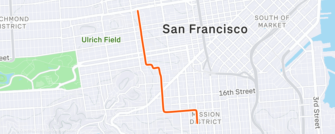 Map of the activity, Afternoon E-Bike Ride