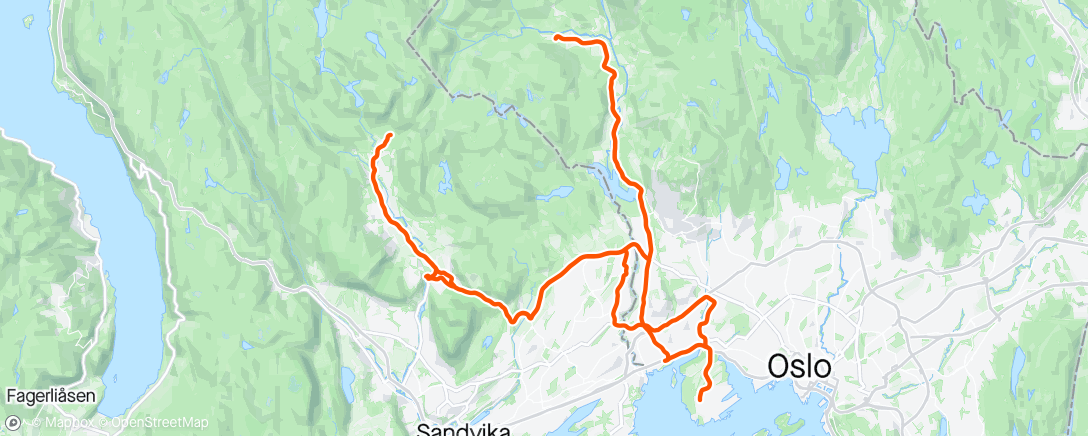Mapa de la actividad, Due Valli con Haakmeester