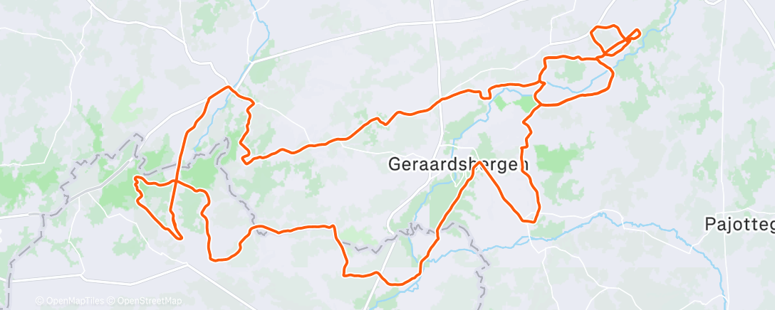 Map of the activity, Op 2 koffies kon het nog net🙈😆