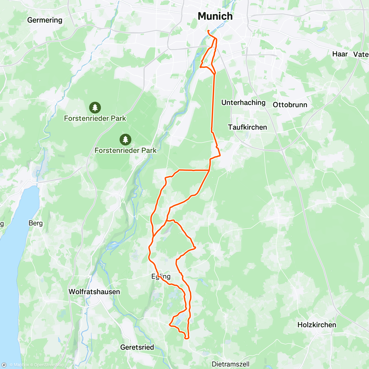 Map of the activity, Endlich wieder mit dem Stolper.