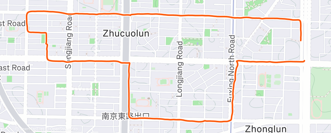 Map of the activity, Cool morning in Taipei 🥰