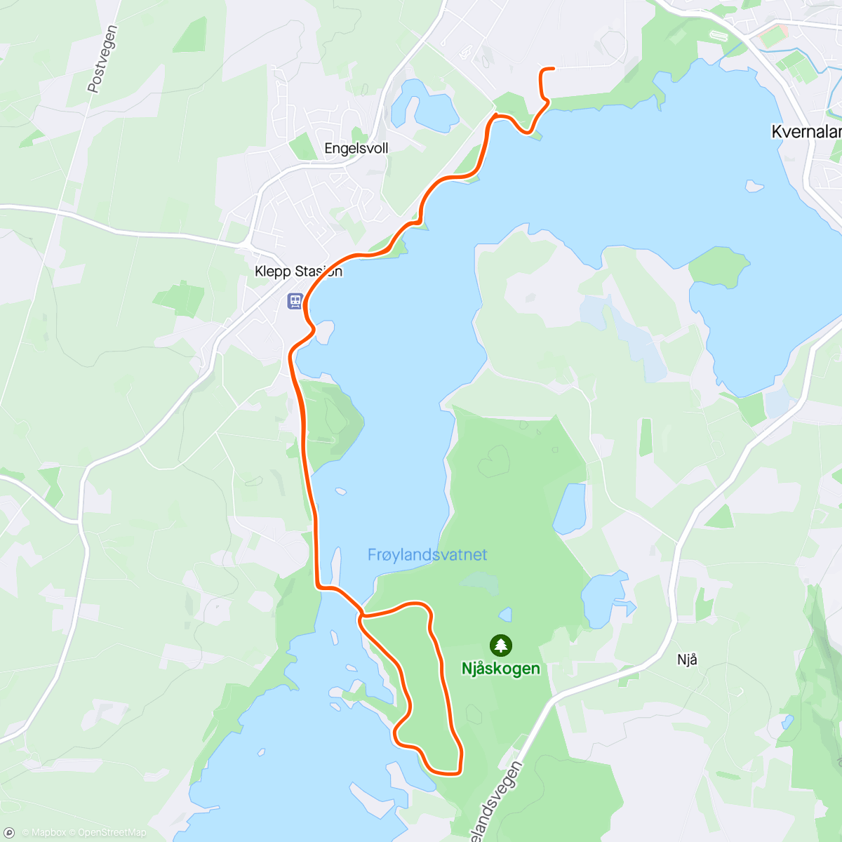 Map of the activity, AKVA milå, 🥇