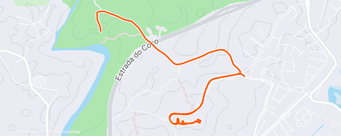 Map of the activity, Sortie vélo le midi