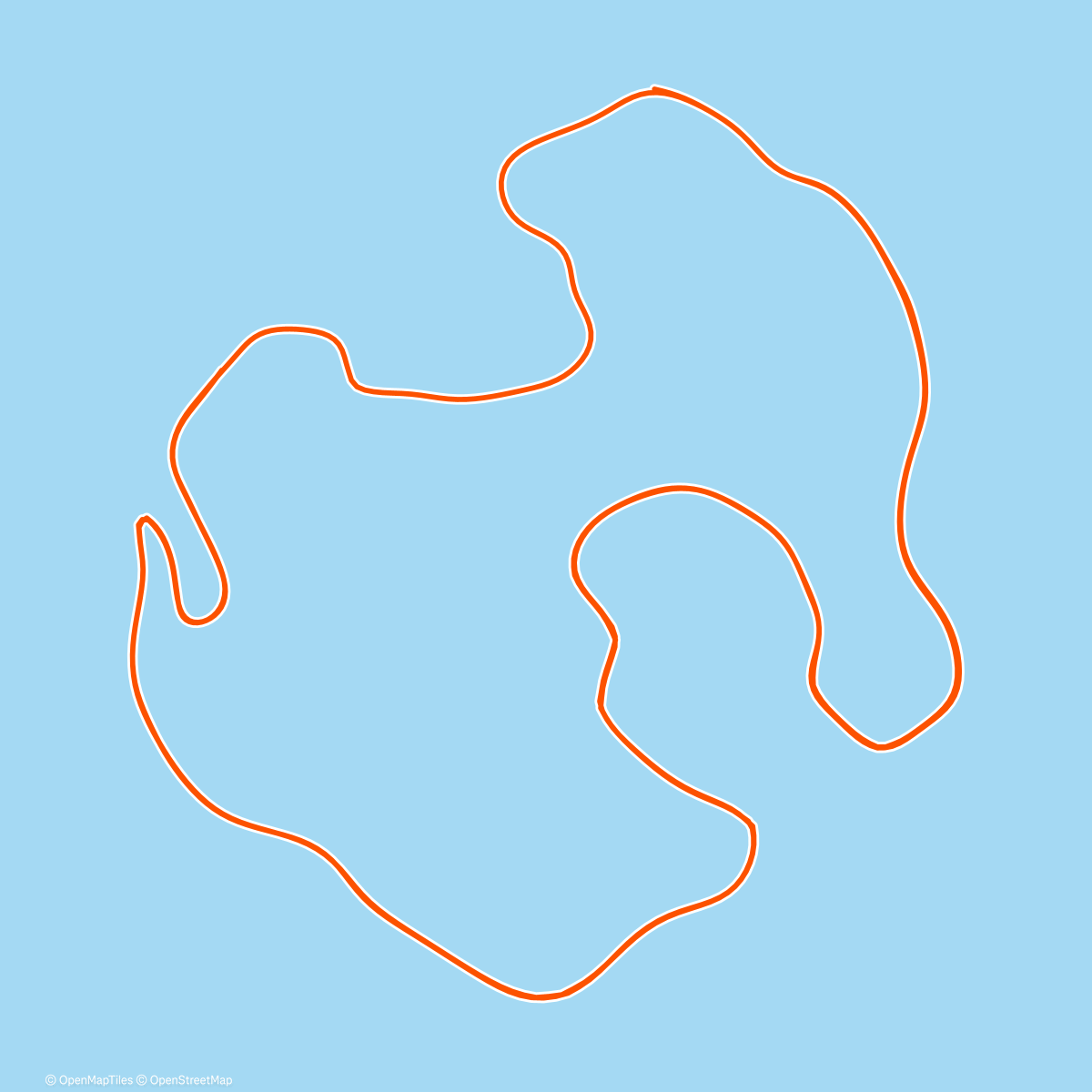 Map of the activity, Zwift - Pacer Group Ride: Volcano Circuit in Watopia with Bernie