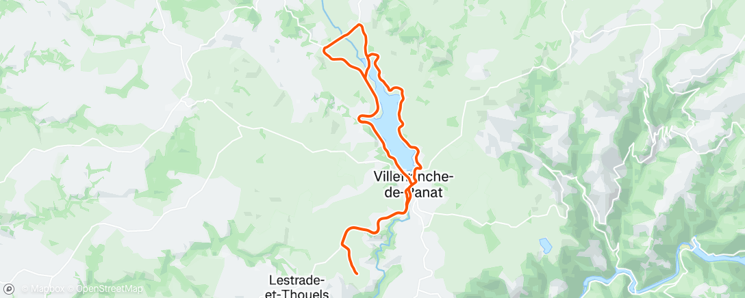 Carte de l'activité