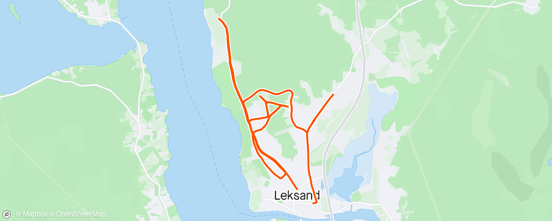 Map of the activity, Skate