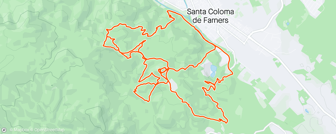 Karte der Aktivität „Sortie VTT le matin”