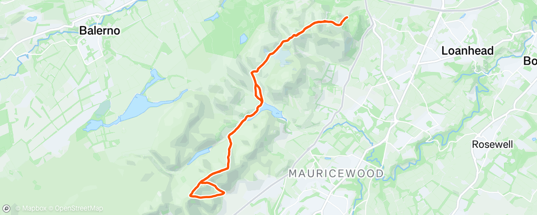 Map of the activity, Steady pents