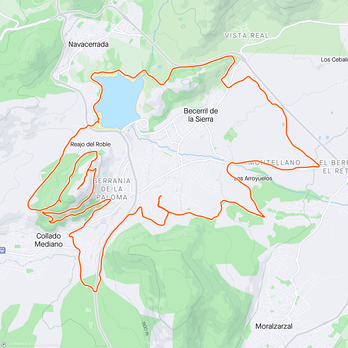 Map of the activity, 2024-04-17_171731.trk Bicicleta Eléctrica TwoNav