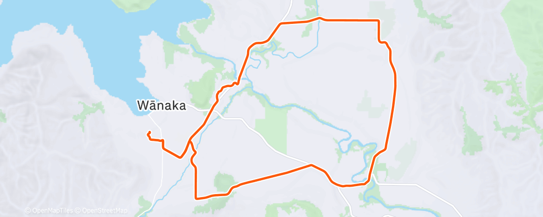 Карта физической активности (Morning Ride)