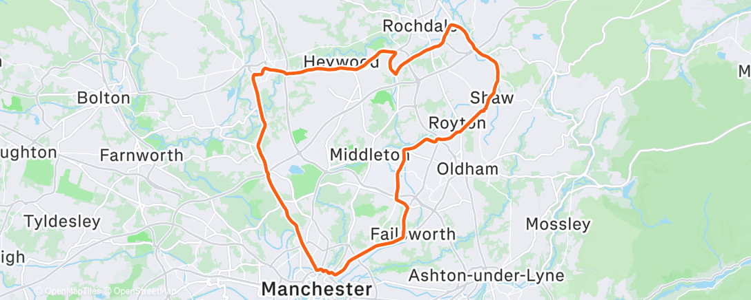 Map of the activity, The ride I never knew I needed 🫶