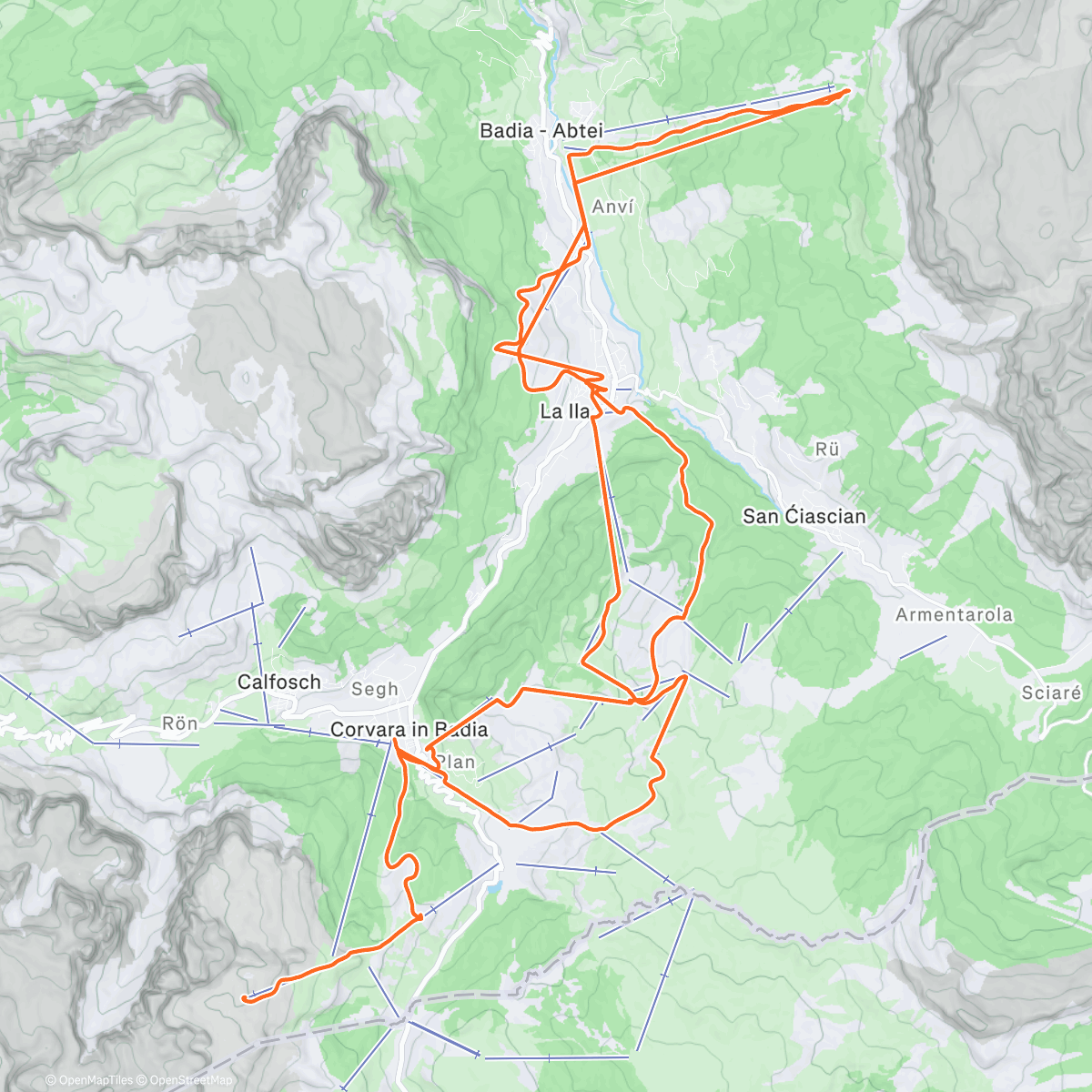 Map of the activity, The one where : a hot new bombshell entered la villa