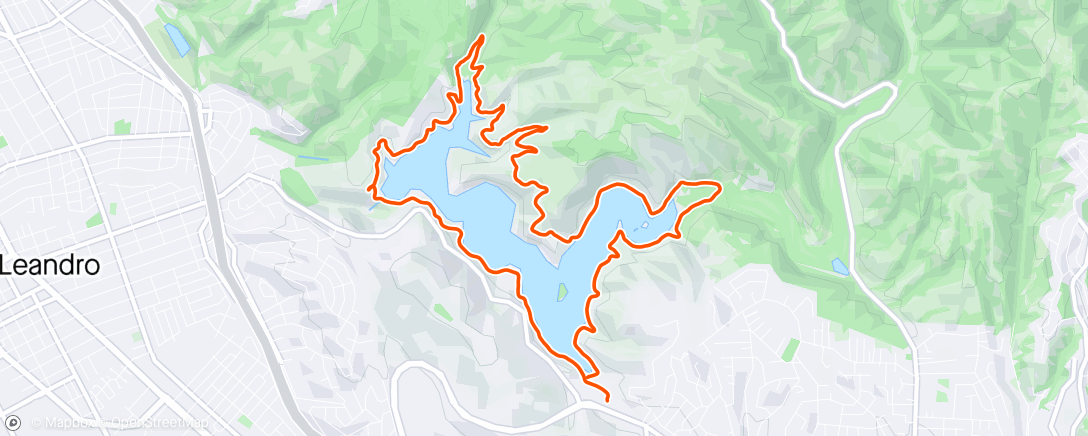 Map of the activity, WSTR 122 Lake Chabot - thanks for the reconnaissance, Carisia!