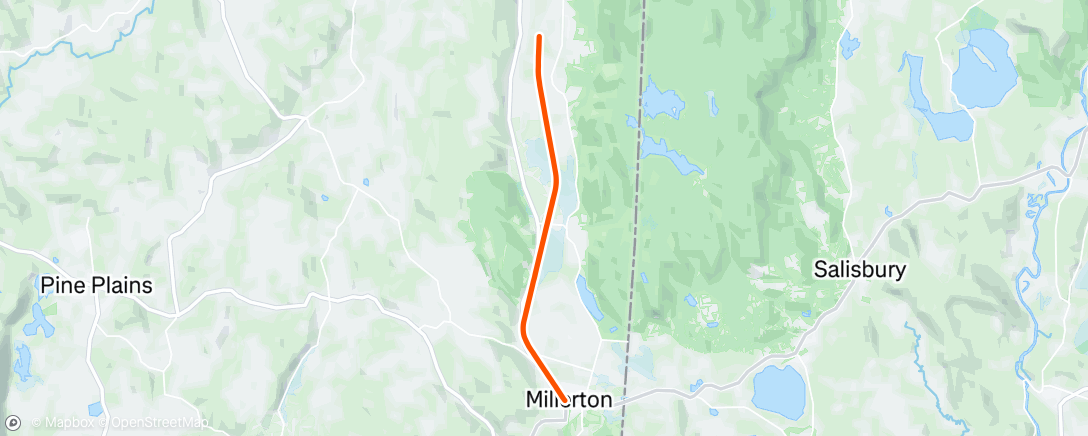 Map of the activity, 2 x 3 miles