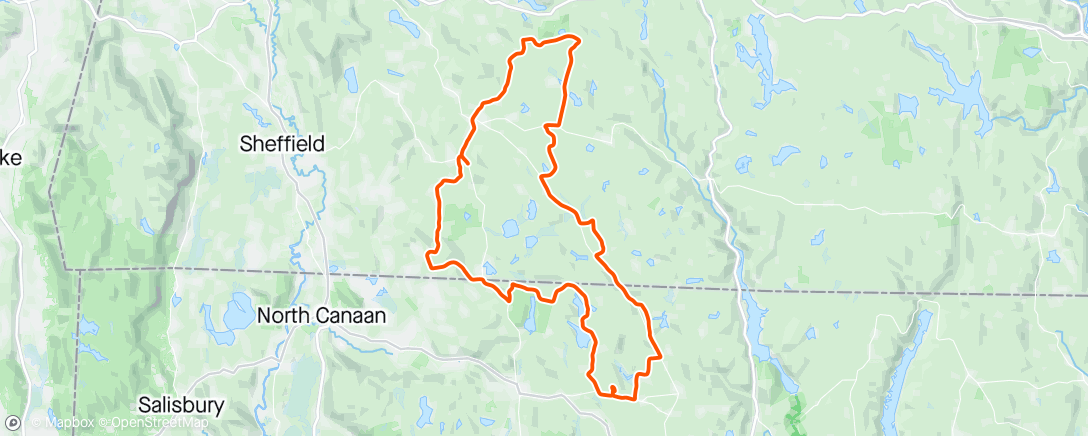 Map of the activity, Official Bikers Edge 2 Sunday Gravel Ride